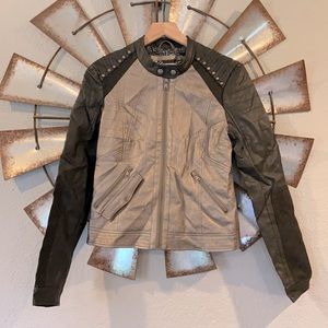 Day trip Leather Moto Jacket